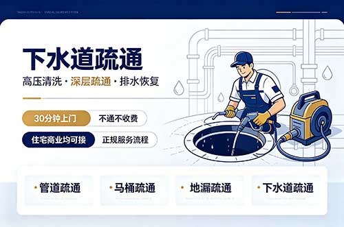 宣城下水道疏通