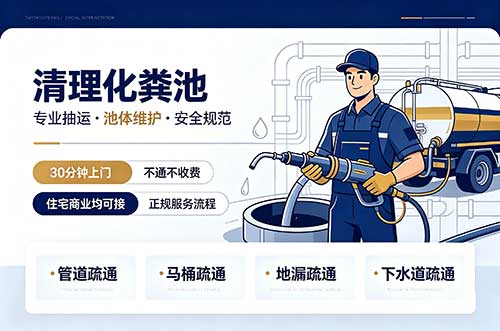 宣城清理化粪池